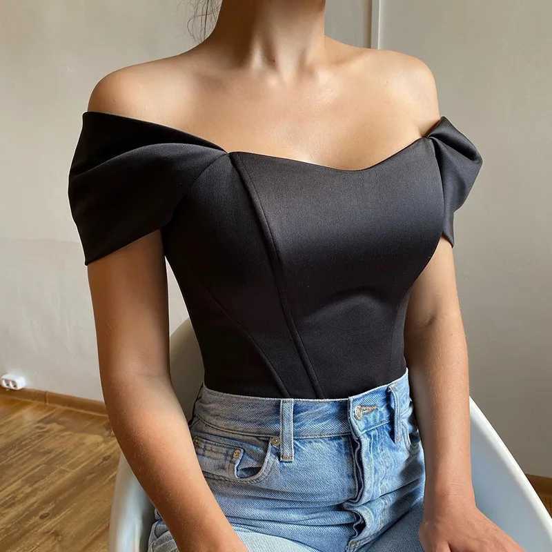 Sexy Bustier Top Women Ele Lingerie Corset Summer Fashion Bustiers Tank Top Jerseys Vintage Streetwear Woman ClothesXJ250304
