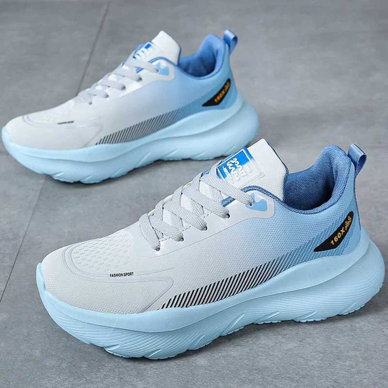 Running Shoes Men Autumn New Fashion Casual Non Slip Walking Height Increasing Breathable Outdoor Sports Sneakers for MenC250304