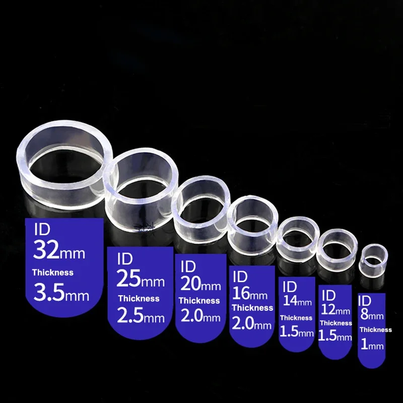 Sunsun PVC Transparent Plastic Hose ID 8mm/12mm/14mm/16mm/20mm/25mm Antifreeze Aquarium Filter Pump Tube Aquarium Accessories