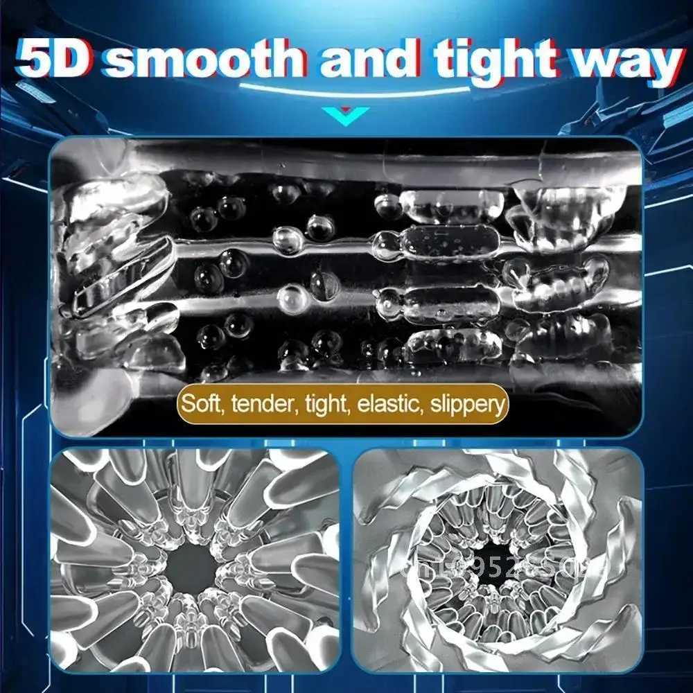 Automatic Male Masturbator Cup Adult Pussy Toy with Sexual for Sucking Vibrating Thrusting Men Toys Sex Pocket Pleasure M250304