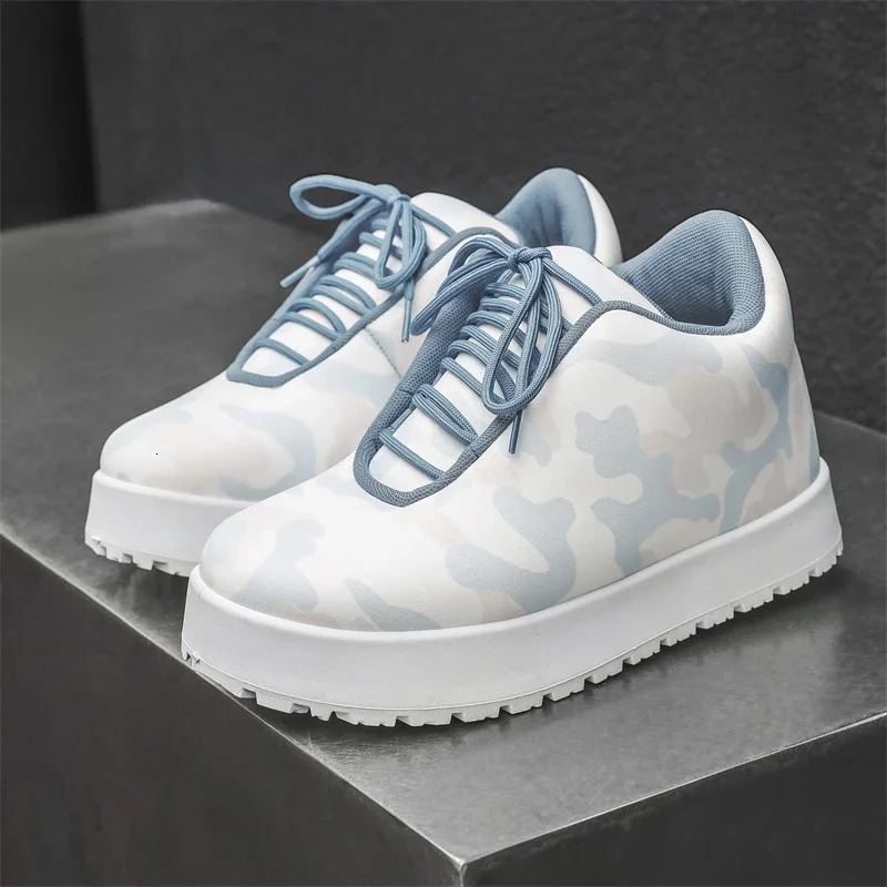 Trending Height increase Mens Casual Sneakers Street Hip-hop Skateboard Shoes For Men Chunky Sneakers Men Bread Shoes 250228