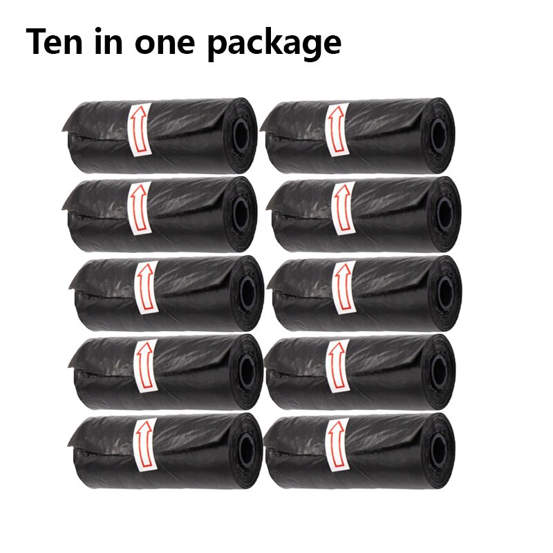 10 Rolls 1 Pack Pet Garbage Bag Dog Poop Bag Garbage Bags Cleaning WasteDisposable Trash Pouch Portable Bag
