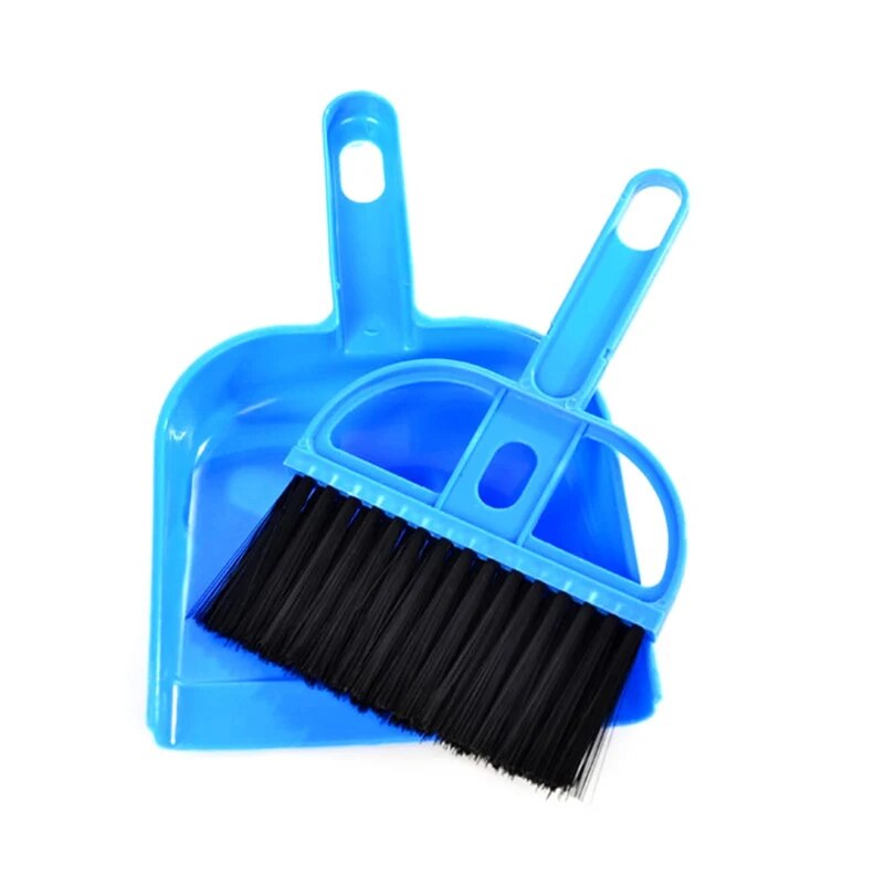 Broom Dollhouse Miniature Broom Tiny Table Broom Small Hand Broom Small Dustpan Bird Cage Brush Cleaner