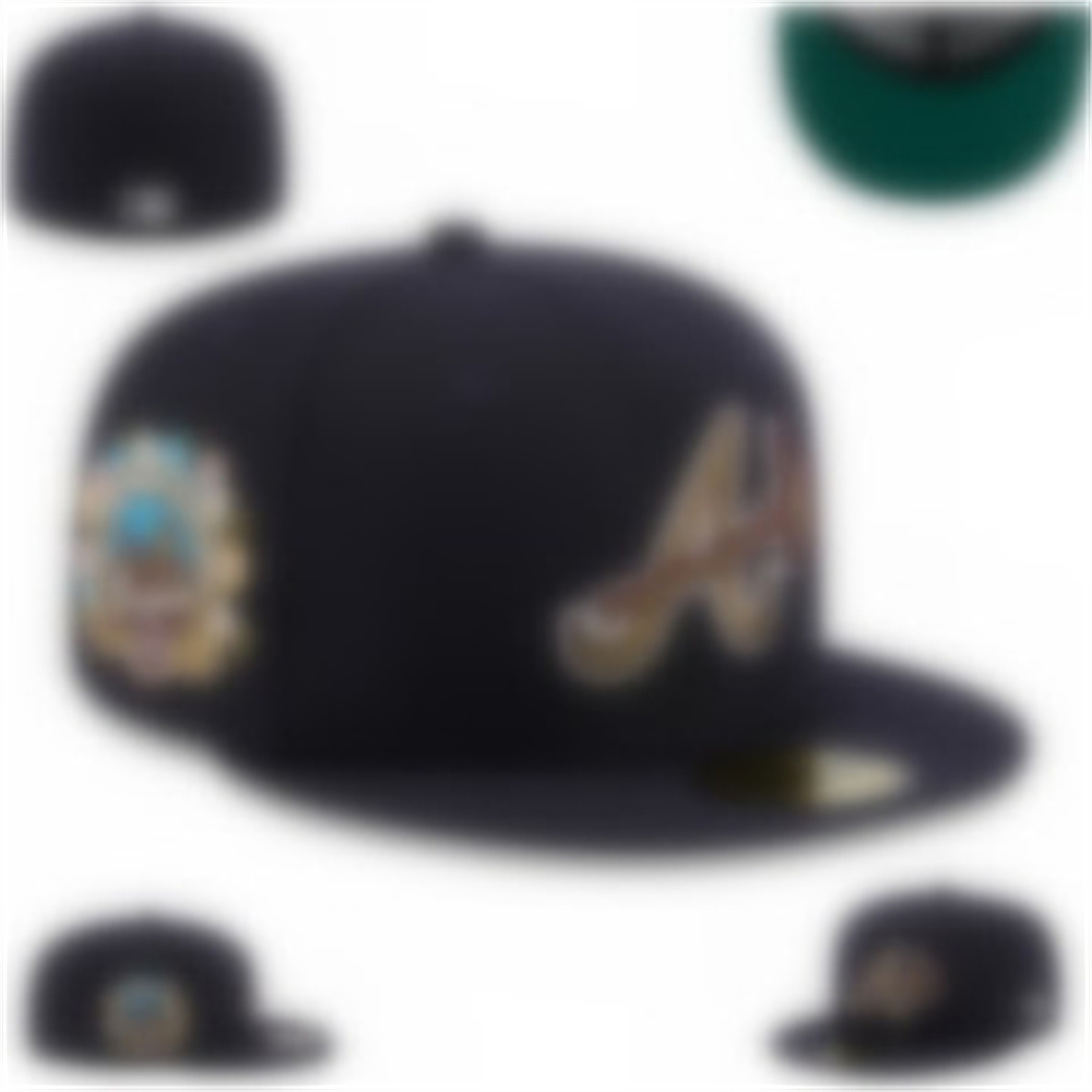 2025 New Designer Fitted hats Flat ball all team Snapbacks hat Embroidery Adjustable football Fit Caps Sports size 7-73/4 Baseball cap T-1