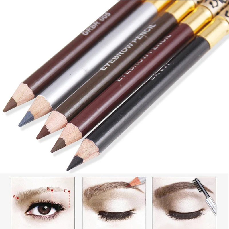 Make-up for Women Makeup Eyebrow Pencil Brush Cosmetic Tools Wholesale Waterproof Eyebrow Eyeliner Beauty Cosmetics 250222