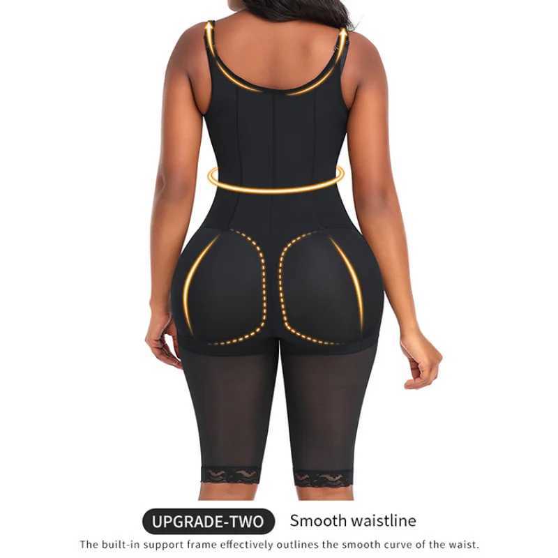 Fajas High Compression Body Shaping Womens Abdominal Control Weight Loss Sheath Womens Flat Abdominal Tight corset Womens Body Shaping UnderwearXJ2503