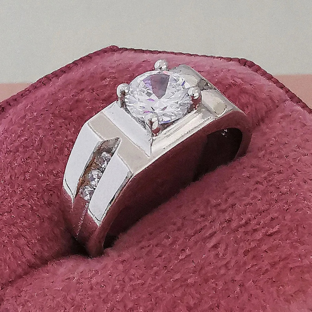 Fashion Mens Ring Punk Rock Tibetan Silver S925 Ring For Men Hip Hop Party Jewelry Wholesale Male Wedding Band Anel 250227