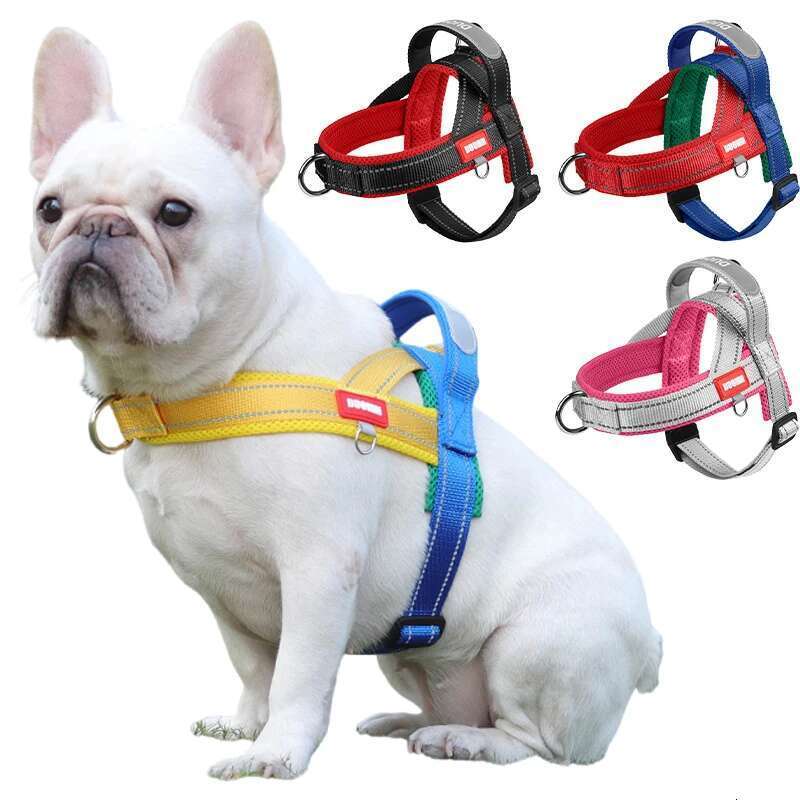 DHpet Harness Saddle-type Pet Chest Strap for Small Medium Large Harnesses Puppy Collar Outdoor Walking Dogs Supplies