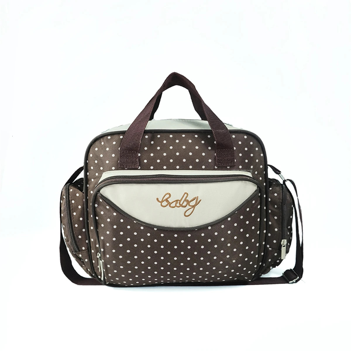 Fashionable single shoulder mom bag Large capacity diagonal cross mother baby bag Small lightweight and portable urine bag 250304