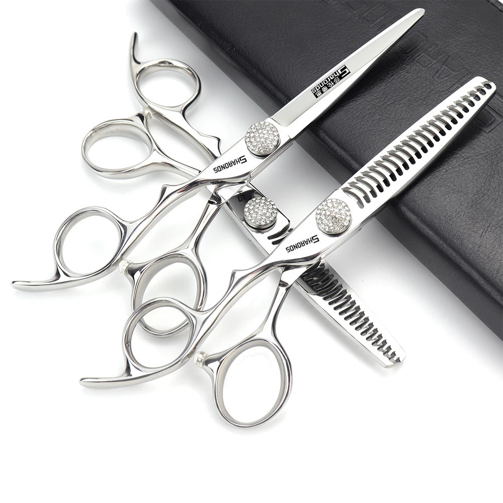 Left-handed home professional bangs tool for thinning hair cutting flat teeth cutting childrens hair scissors set. 250304
