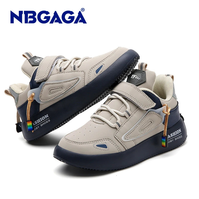 Children Sneakers Boys Shoes Leather Flat Kids for Lightweight Sports Running Tennis Boy Sneaker Walking Outdoor 250303