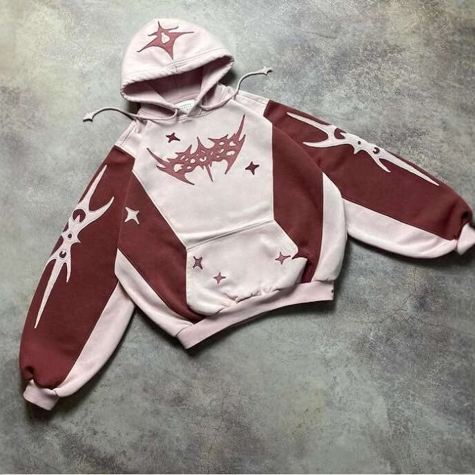 Y2K New 3D Digital Printed Men's and Women's Hoodies, American Trendy Street Loose Hoodies Batch