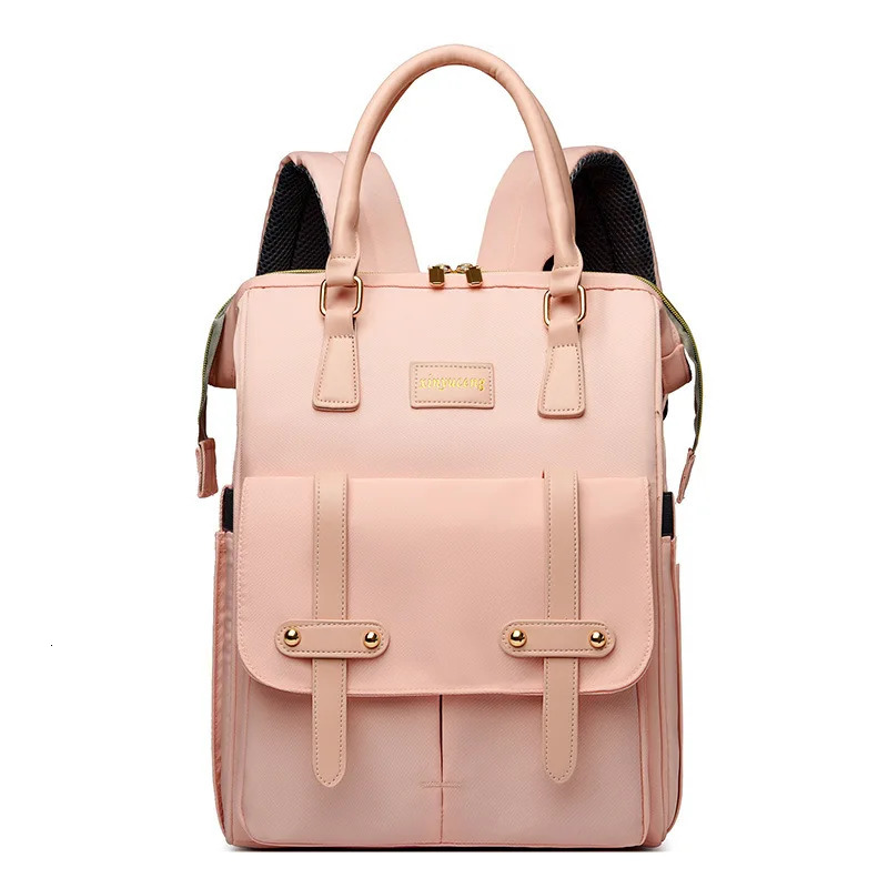 Large Capacity Mommy Bag Multi-Functional Mommy and Baby Bag Travel Backpack High-Quality Insulated Milk Bag Cross-Border 250304