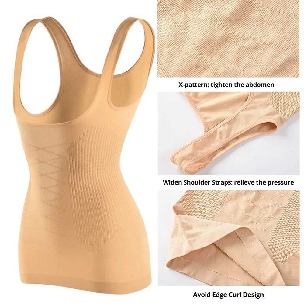 Seamless bodysuits abdominal abdominal control weight loss underwear waist trainerXJ250304