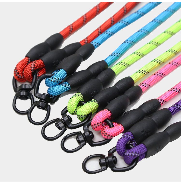 Polyester Reflective Leashes Harnesses Outdoor Adventures. Fit for Large, Medium and Small Dogs, along with Cats. Anti Sudden - Je