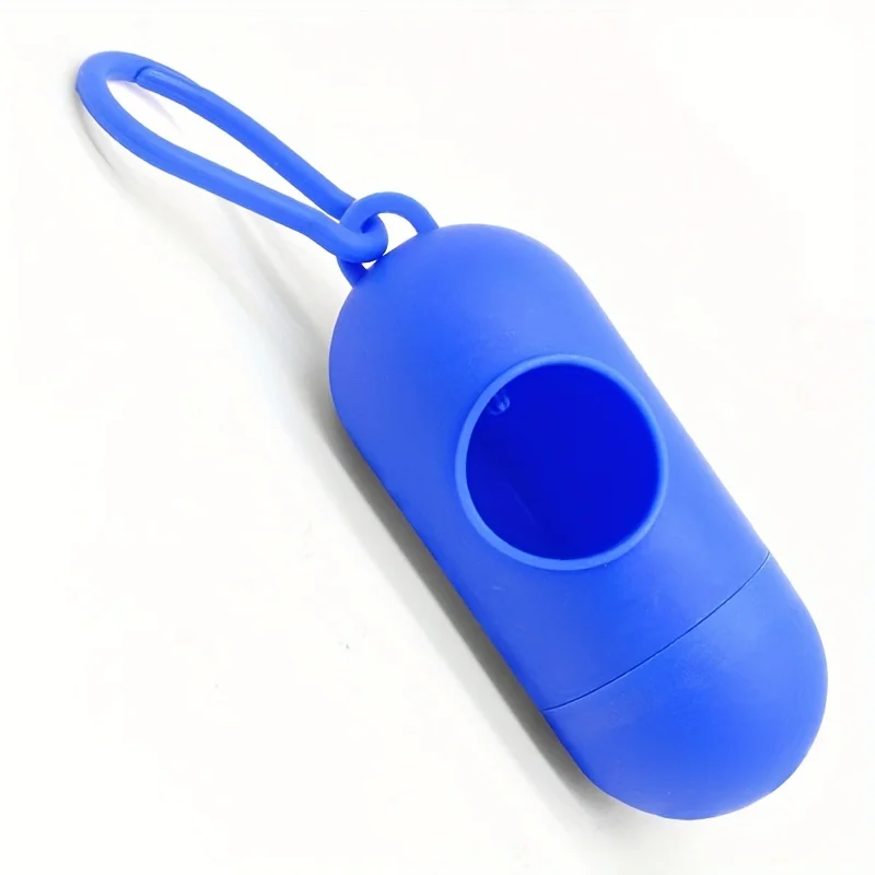 Pill Shaped Poop Bags Dispenser Garbage Holder Dispenser Pet Supplies For Dogs Collars And Leashes