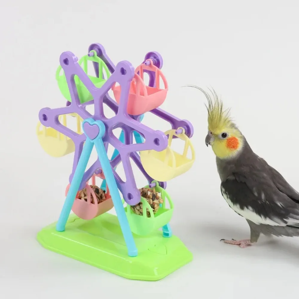Parrot Foraging Toy Bird Food Jar Bird Food Box Feeder Bird Cage Bird Toy Decompression Toy Puzzle Toy Special Bird Cage
