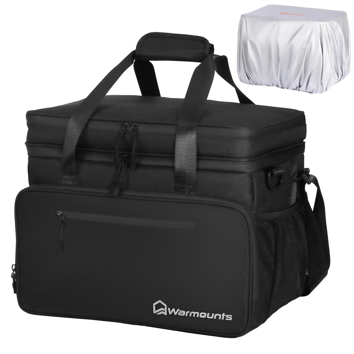 Ship from US Soft Cooler Bag Collapsible Sided 24306075 Cans Beach Ice Chest Large Leakproof Portable Camping 250304FBB
