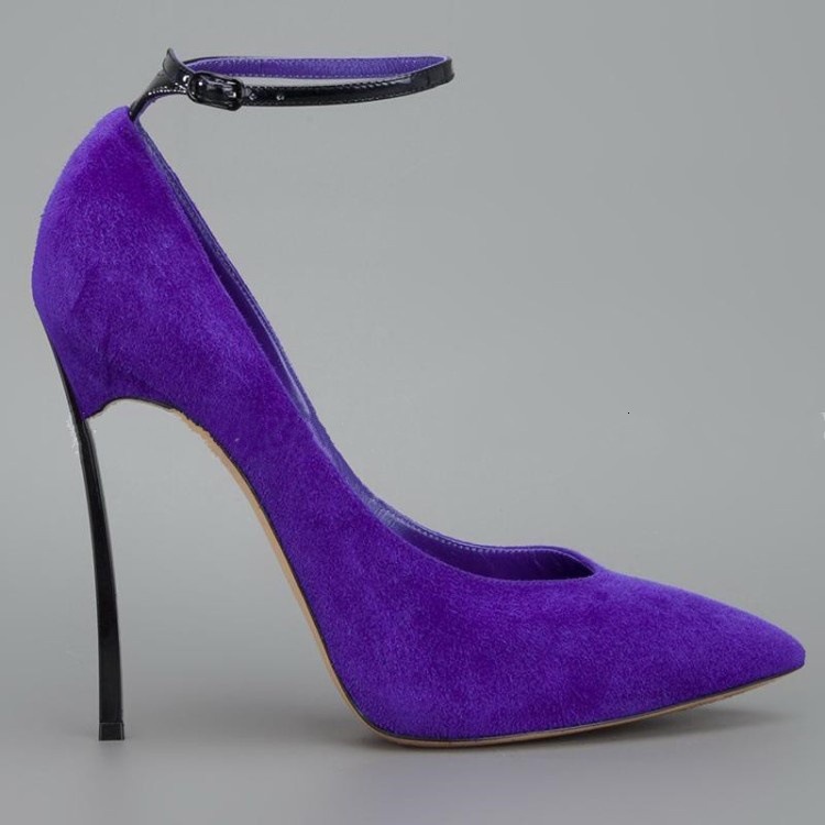 Instagram Fashion Show Plated Heel Pointed Shallow Mouth Stiletto Strap Women's Sandals Single Shoes