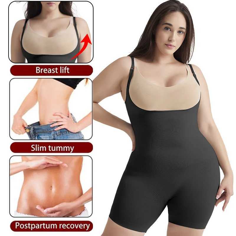 Womens sleeveless tight fitting clothes weight loss clothes underwear waist trainer full body shaping abdominal control tight fitting corset plus size