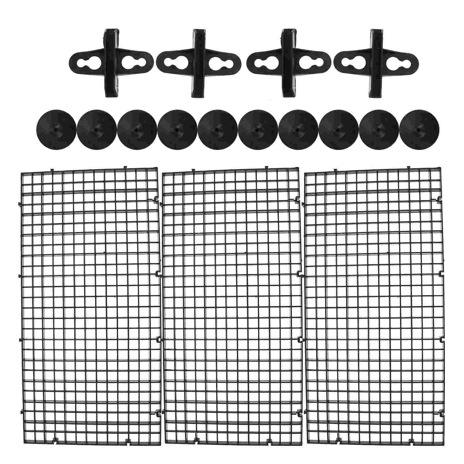 Fish Tank Isolation Board Supplies Aquarium Divider Mesh Breeding Sucker Separator