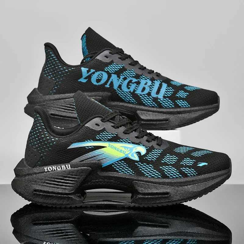 Unisex Sneakers Mesh Breathable Flat Cfortable Casual Tennis Shoes Lace-up Cushioning Marathon Jogging Shoes for Men Wen Z250304