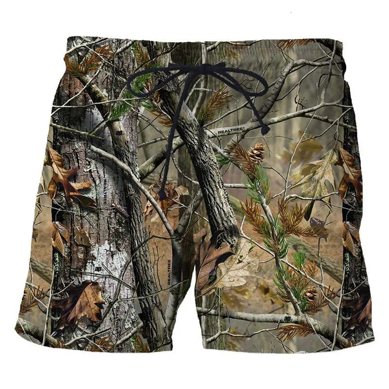 Camouflage Leaves Mens Beach man swimsuit Shorts 3d Printed Camo Fashion Board big size swimwear men swimming trunk 250224