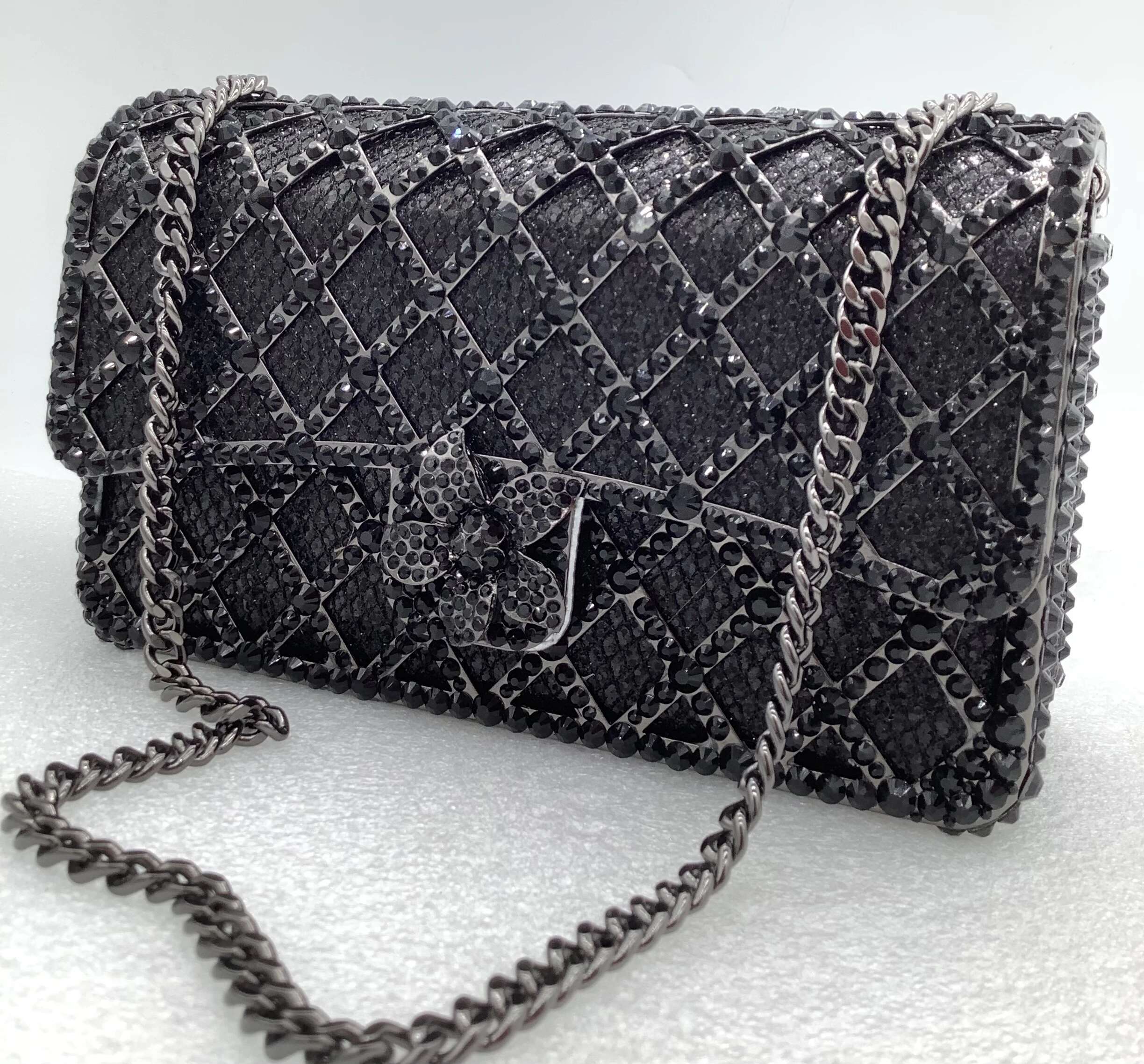 Xiyuan Women's Fuxia/blue/women's/green Jewelry Long Chain Crossbody Bag Party Wedding Gift Bag Jewelry Shoulder Bag Bride