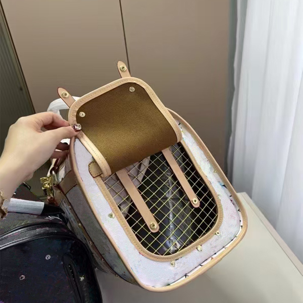 Dog carry bag Airline case Pet go out bag Dog bag suitable for fighting Maltese teddy