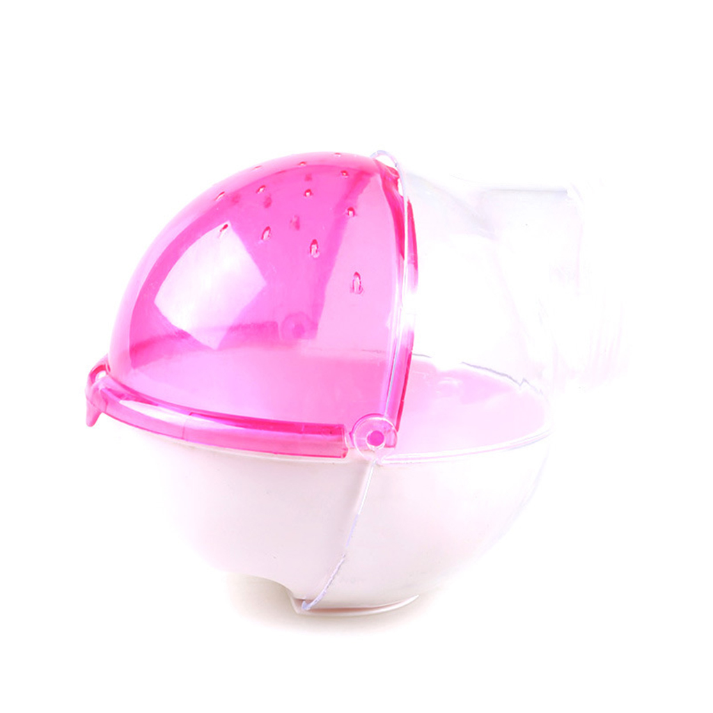 Hamster Mouse Gerbille Pet Bathroom Cage Box Bath Sand Room Hamster Toy Sauna Toilet Small Animal Supplies