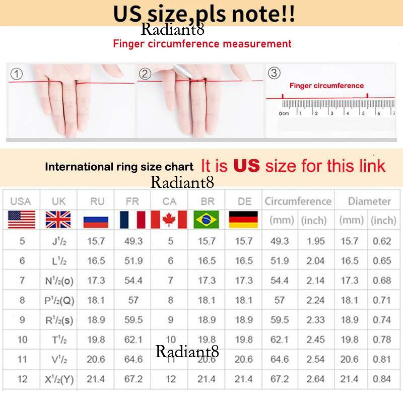 Smyoue Real 1-2CT Princess Cut Moissanite for Women Sparkg Gemstone Engagement Wedding Ring S Sier Plated Pt950 GRA