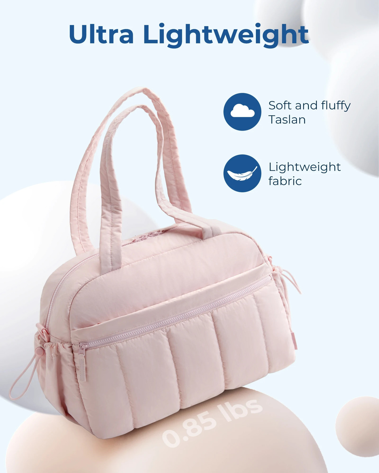 BAGSMART Travel Duffel Bag Gym Bag for Women with Wet Pocket Carry on Weekender Bags Waterproof Hand Luggage Airport Cabin Bag 250305