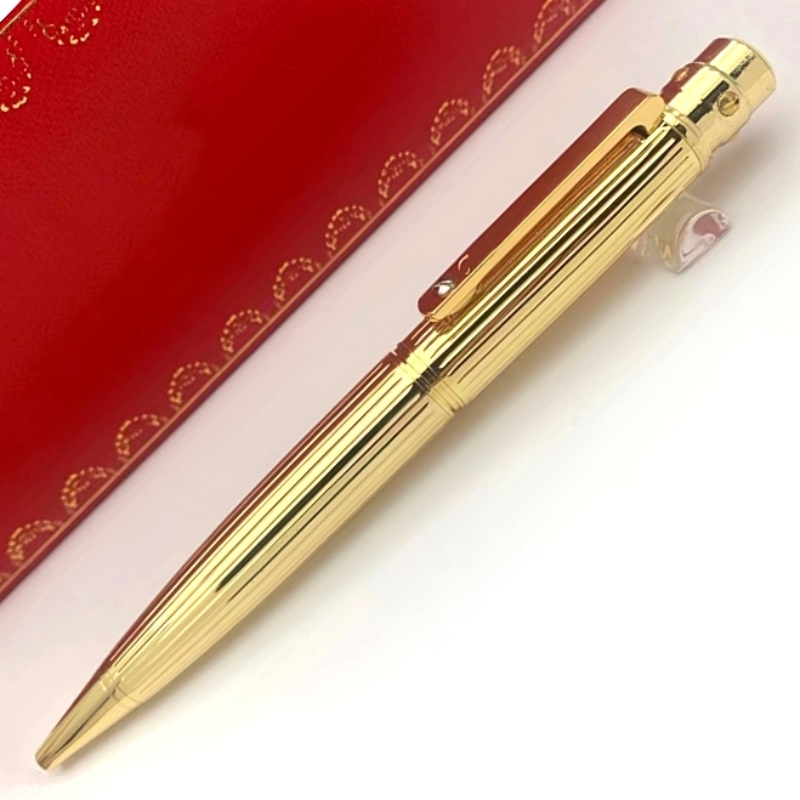 Wholesale Sell Well Black Sier / Gold Metal Ballpoint Pens Business Office Stationery Fashion Dwe74 Refill Pen For Christmas Gift