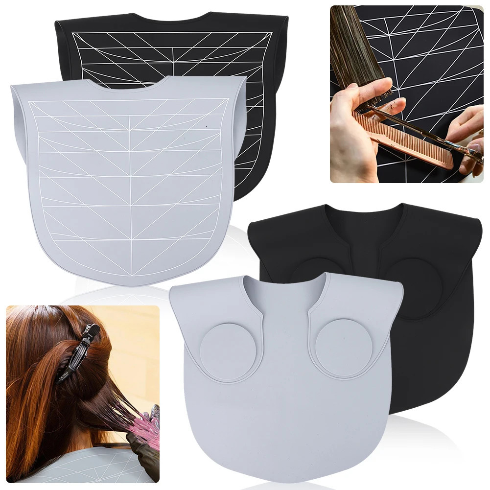 Silicone Hair Care Guide with Waterproof Collar and Corner Clipper Comes with Guide Salon Hair Salon Hair Clipper Pad Suitable for Hairstylists 250304