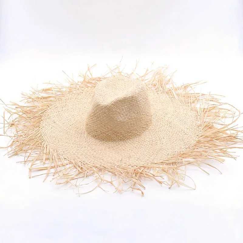5 Styles Str Summer Hat for Women Sun Hats Beach Cs Wide Brim Beach Side C Floppy Female Raffia Girl Cs HatsXJ250304