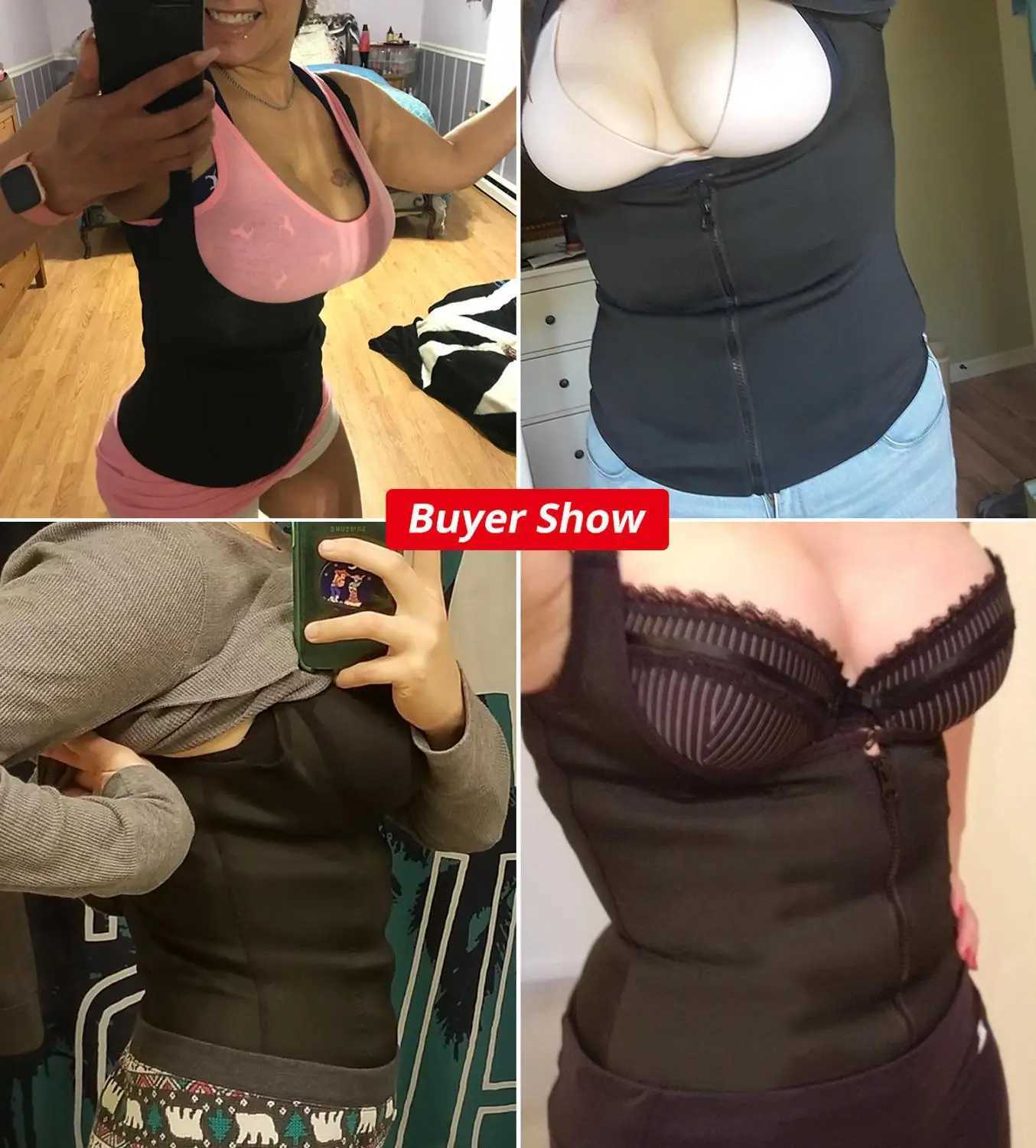 CXZD Plus Size S-4XL Body Shapers Vest Waist Trainer Slimming Vest Shapewear Weight Loss Waist Shaper CorsetXJ250304