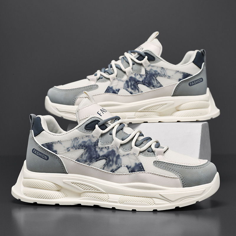 Men s 2025 Designer s New Summer Breathable Mesh Sports And Leisure Outdoor Multi Functional Thick Soled Fashion Dad Shoes