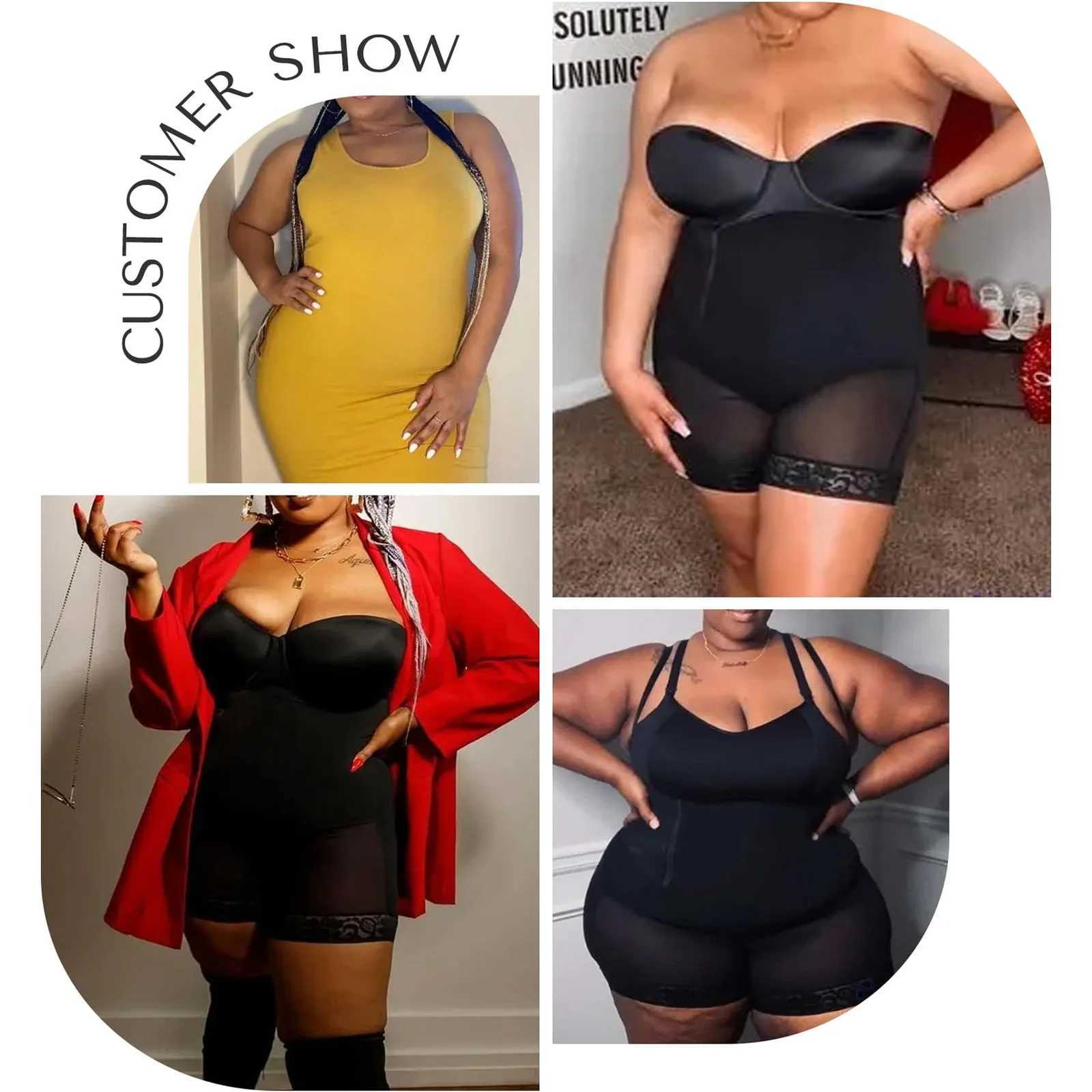 Body Shaper Slimming Shapewear Waist Trainer Seamless Bodysuit Tummy Control Panties Push Up Butt Lifter Corset UnderwearXJ250304