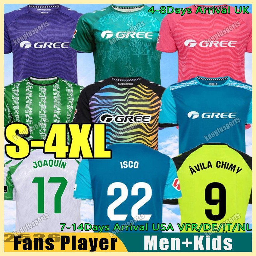 Real 2024 2025 Betis Isco ANTONY goalkeeper Soccer Jerseys 88 Retro Joaquin Fekir Biglesias 24 25 Canales Willian William Camarasa Juanmi Victor Ruiz Football Shirt