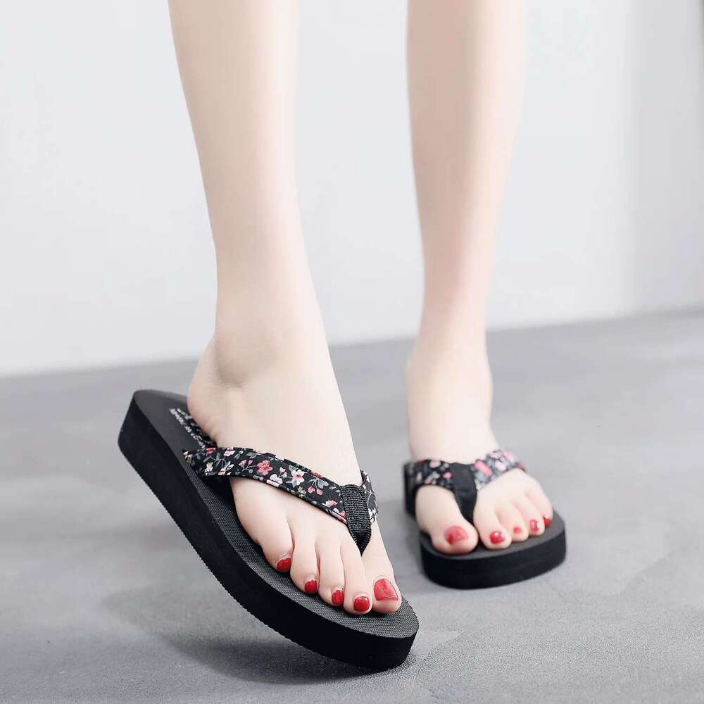 ps Fashion Flip Summer Beach Platform Casual Outside Wedges Sandals Women Shoes Slippers atillas Mujer