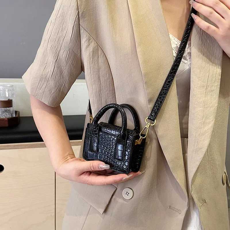 Stone Pattern Mini PU Leather Crossbody Bags Women 2024 Fashion Luxury Red Small Shoulder Bags Travel Handbags And Purses Female Z250303