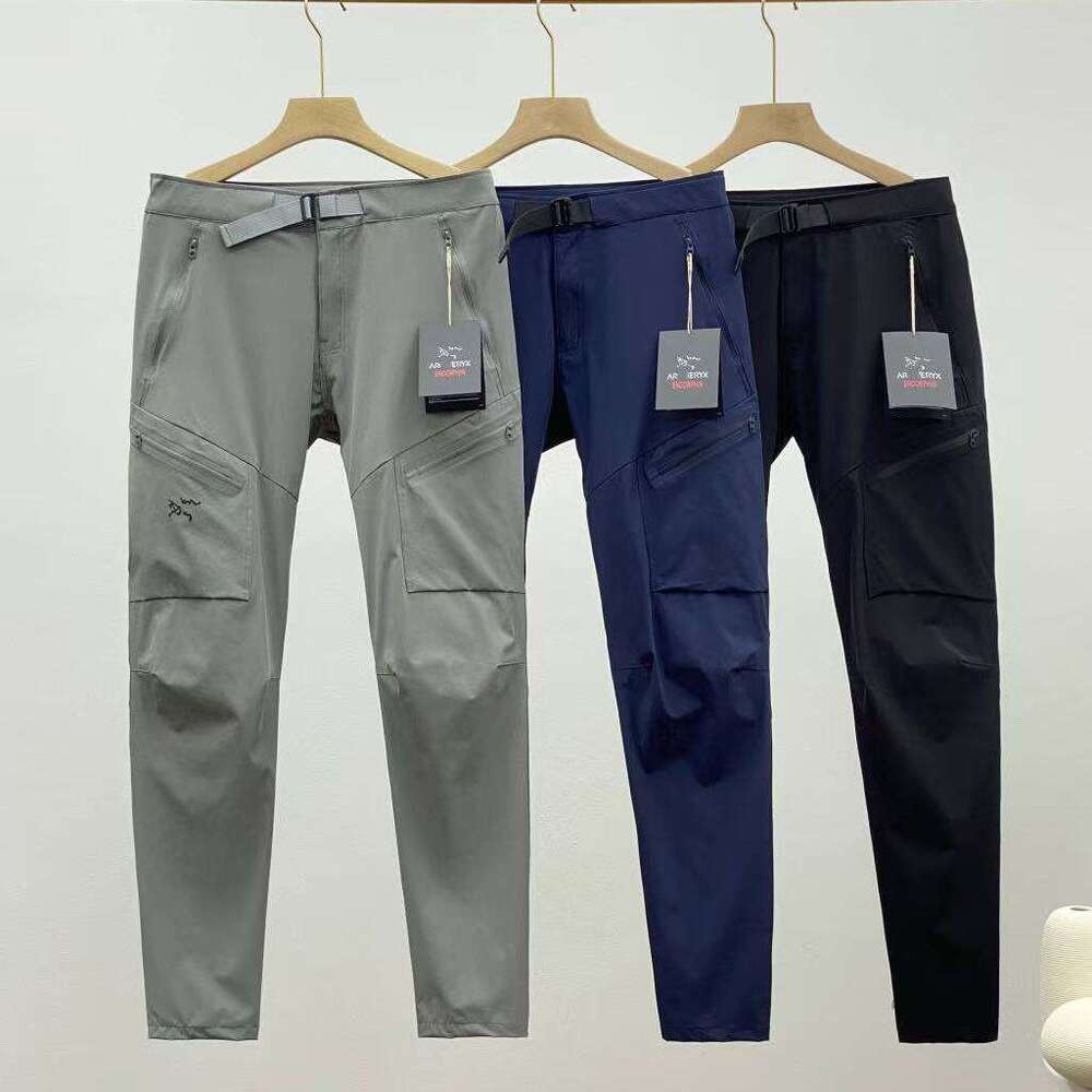 Designer arc Hiking Pants Arcterwy Gamma Pant Mens Womens Quick Lightweight Cargo Arcteryxlis Elastic Waist Jogger for Arctwryxes Travel Fishing Work Outdoor 097