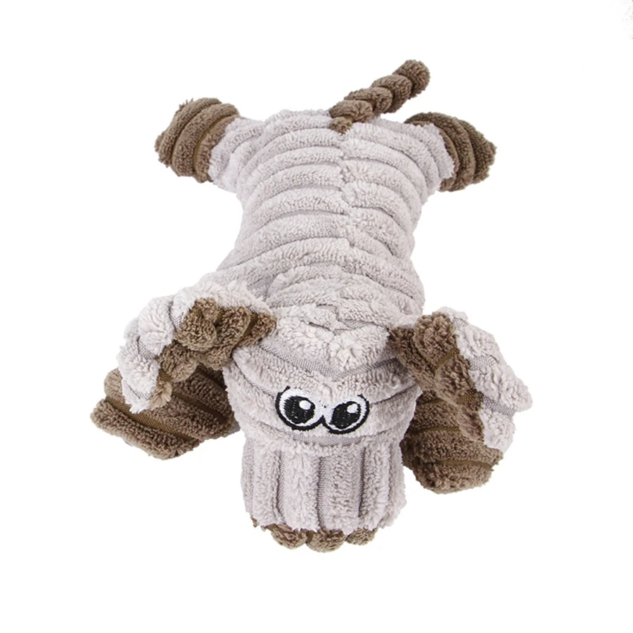 1pcs pet supplies for relieving boredom and stress, small and medium-sized dog plush chew sound toys cartoon animals