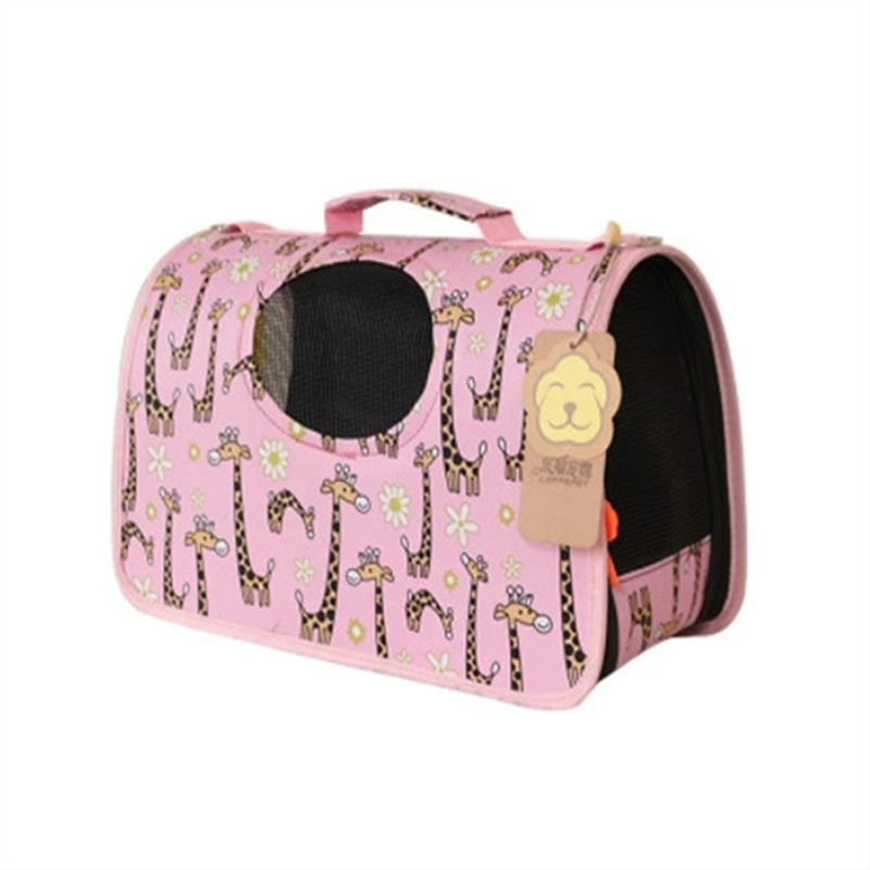 Travel Pet Cat Carrier Handbag Puppy Cat Carrying Outdoor Bags for Small Dogs Shoulder Bag Soft Pets Cat Kennel with Lock Safety