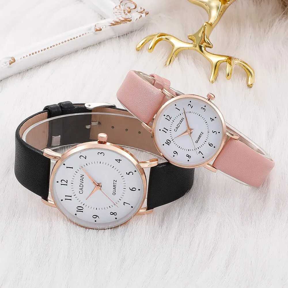 2pcs Couple es For Women Men Waterproof Clock Male Calendar Quartz Wrist es Leather Ladies Man esXJ250304