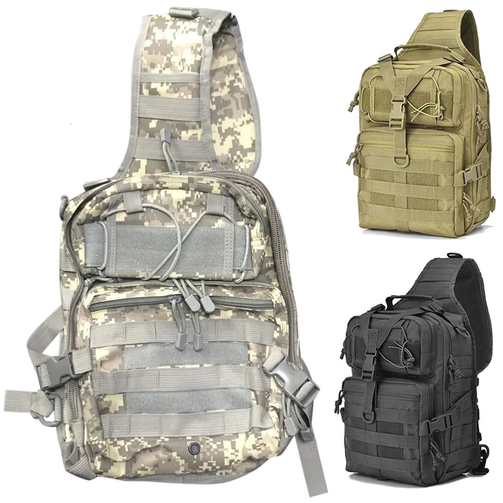 Ship from US Military Hanging Basket Chest Backpack Large Capacity Backp 250304FBB