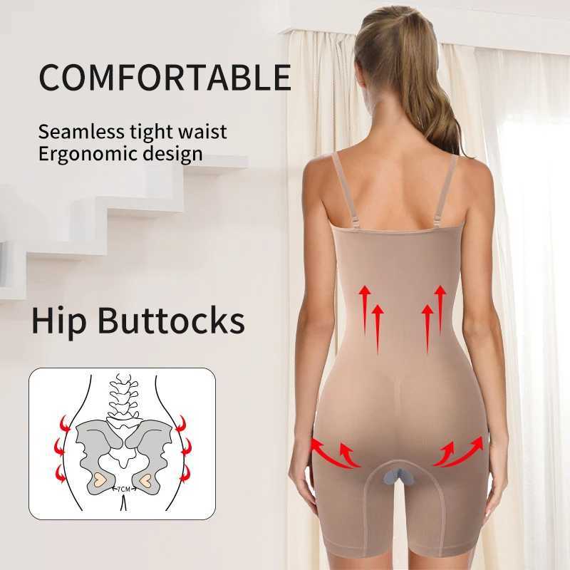 Womens full body shaping company abdominal control shaping bodysuit waist trainer pleated corset abdominal control thickness slimming shapingXJ250304