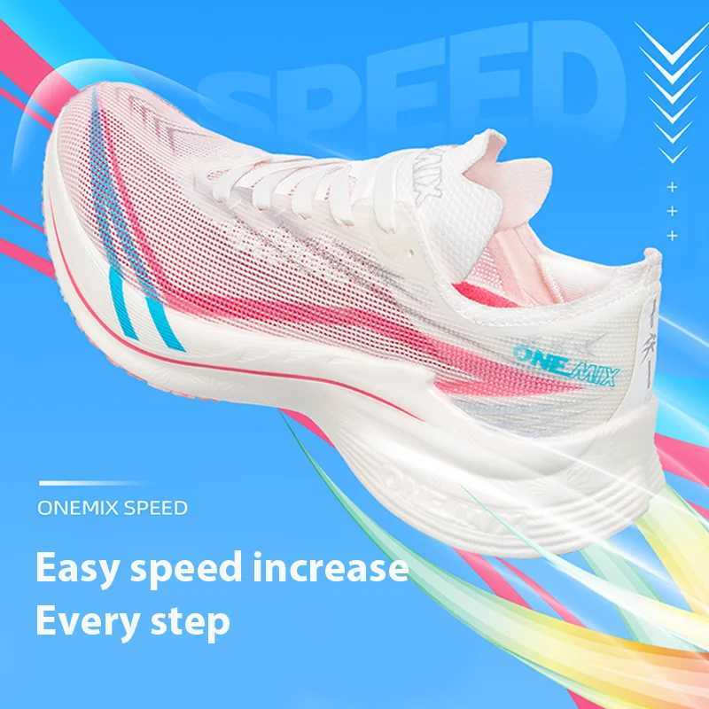 ONEMIX 2025 New Carbon Plate Marathon Running Shoe Pro Tests Stable port For Shock-absorbing tralight Bounce Sneakers Z250304