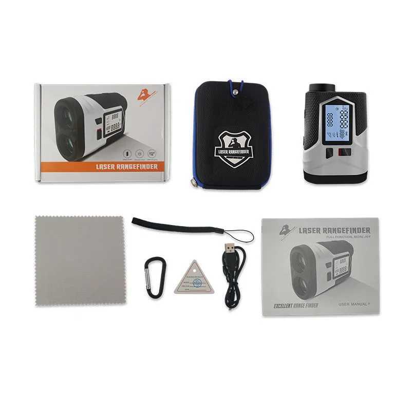 Golf Laser Rangefinder Rechargeable 1200m 650m with Slope Adjusted Flag-Lock Vibration Laser Distance Meter Telescope X250304
