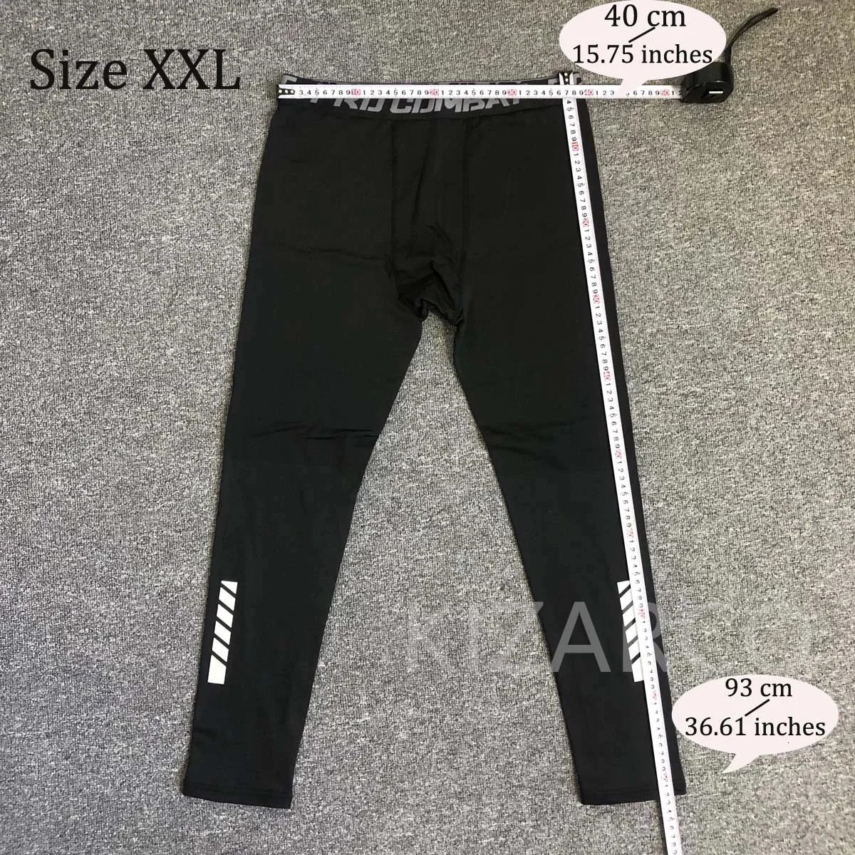 Mens Warm Compression Leggings 12 Pcs Sport Training Pants Dry Fit Running Tights Fitness Basketball Jogging Fleece Trousers 250304